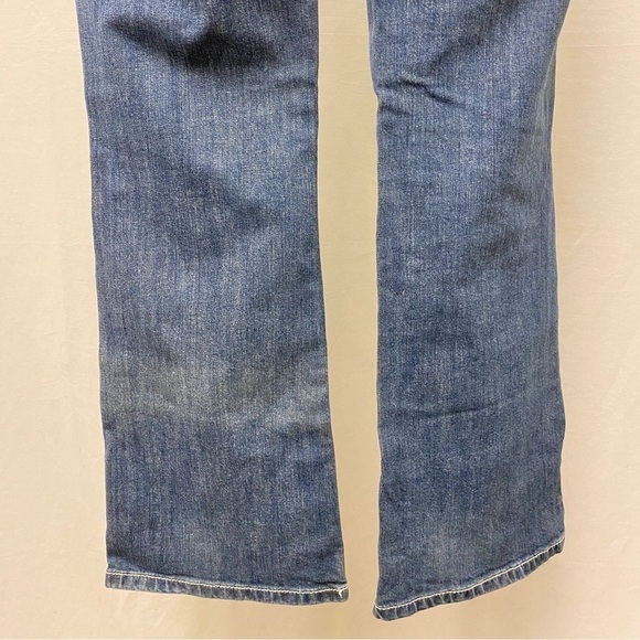 Wrangler Sz 11 Rock 47 Ultra Low Rise Jeans Cowhide Accents Embroidered Women’s - Picture 8 of 14